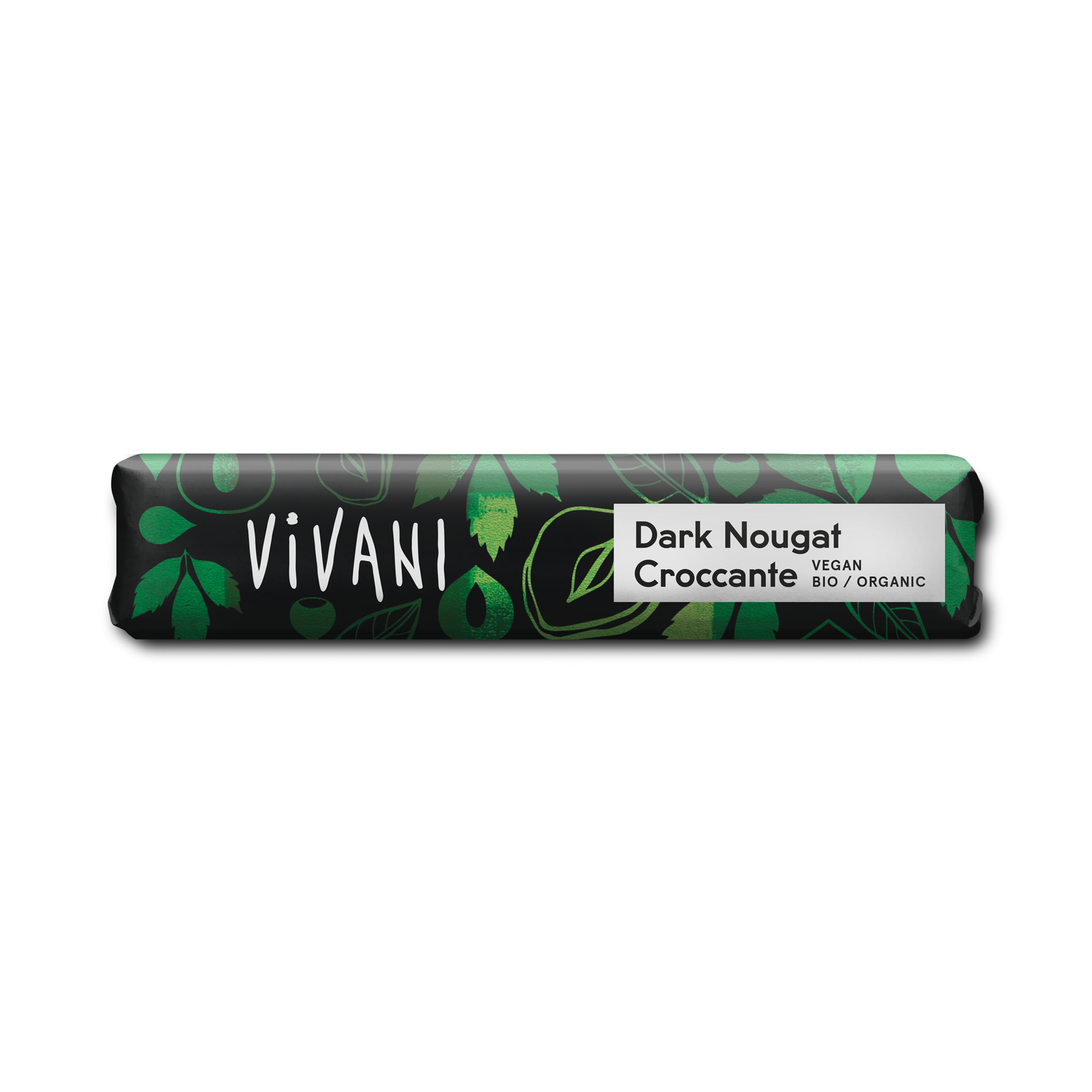 VIVANI Dark Nougat Croccante Schokoriegel 35g
BIO, Vegan
18 Stück pro Karton