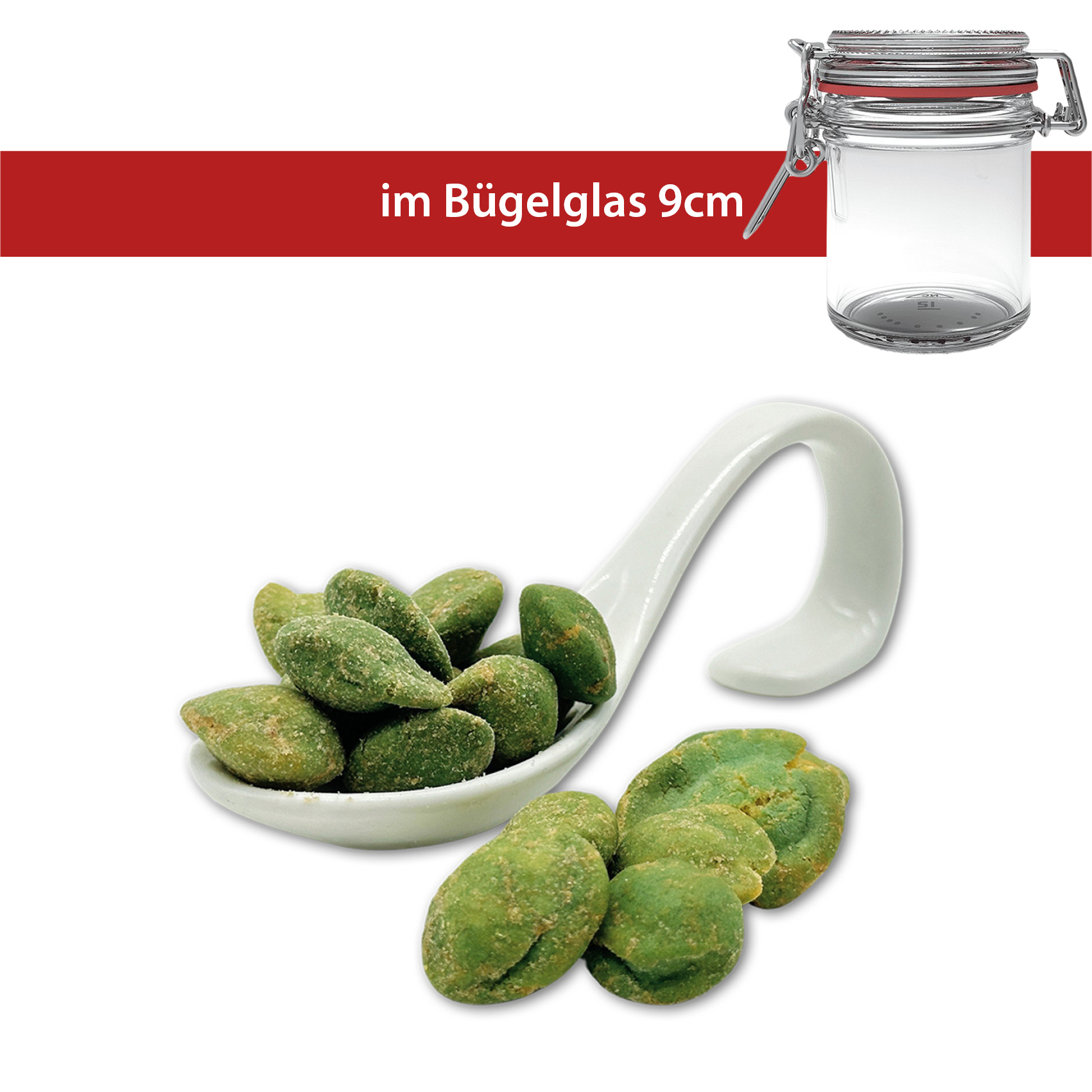 Snack Mix im 9cm Bügelglas 50g - 16 Stück pro Karton