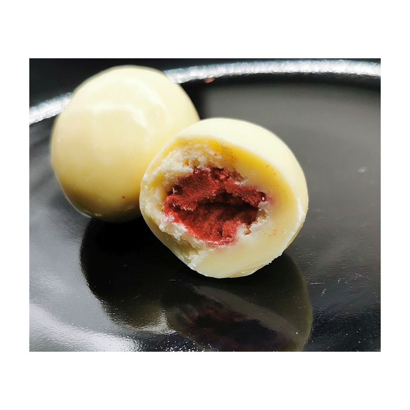 Erdbeeren gefriergetrocknet in weißer Joghurt-Schokolade
  VE 4kg