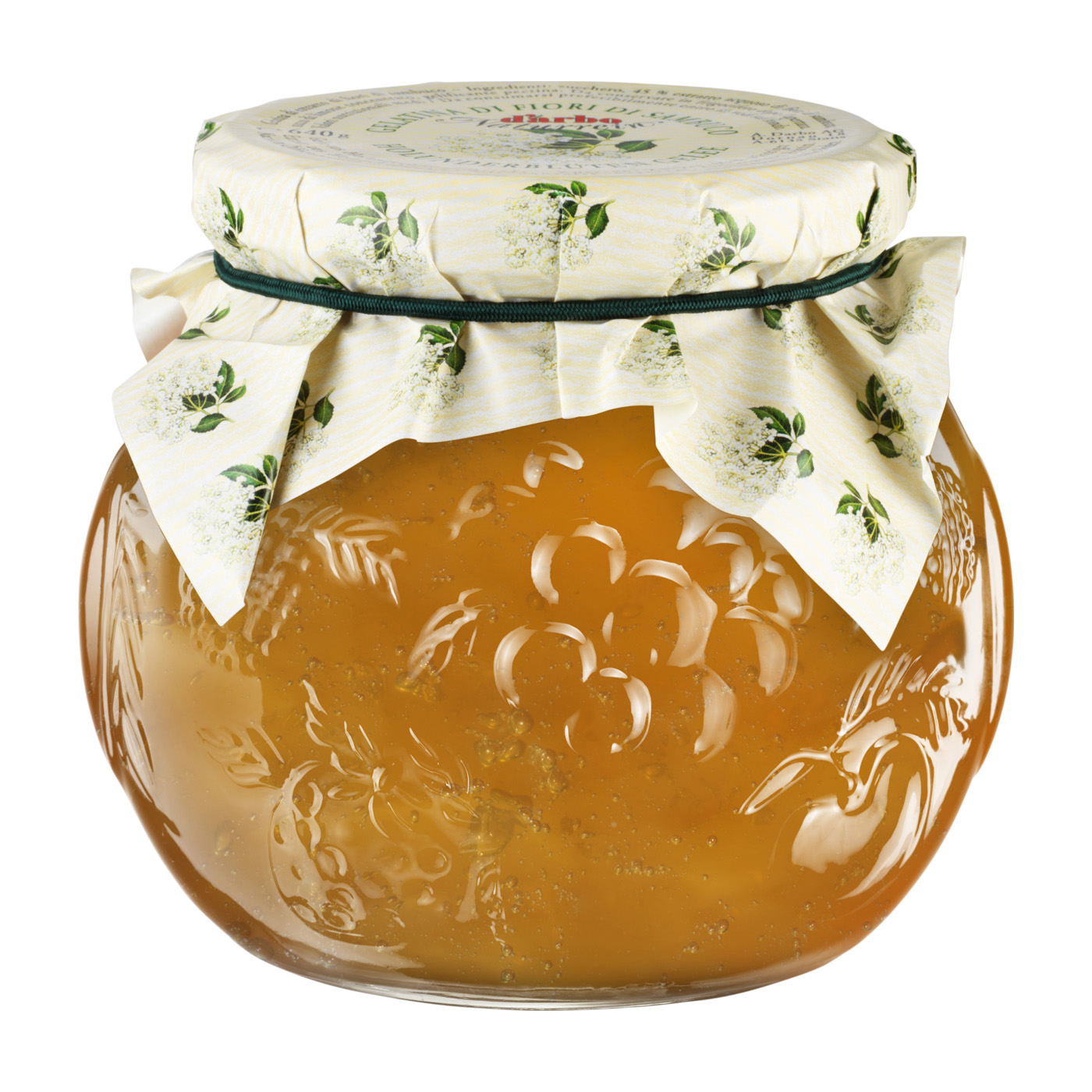 DARBO Holunderblüten Gelee Naturrein extra
640g Dekorglas