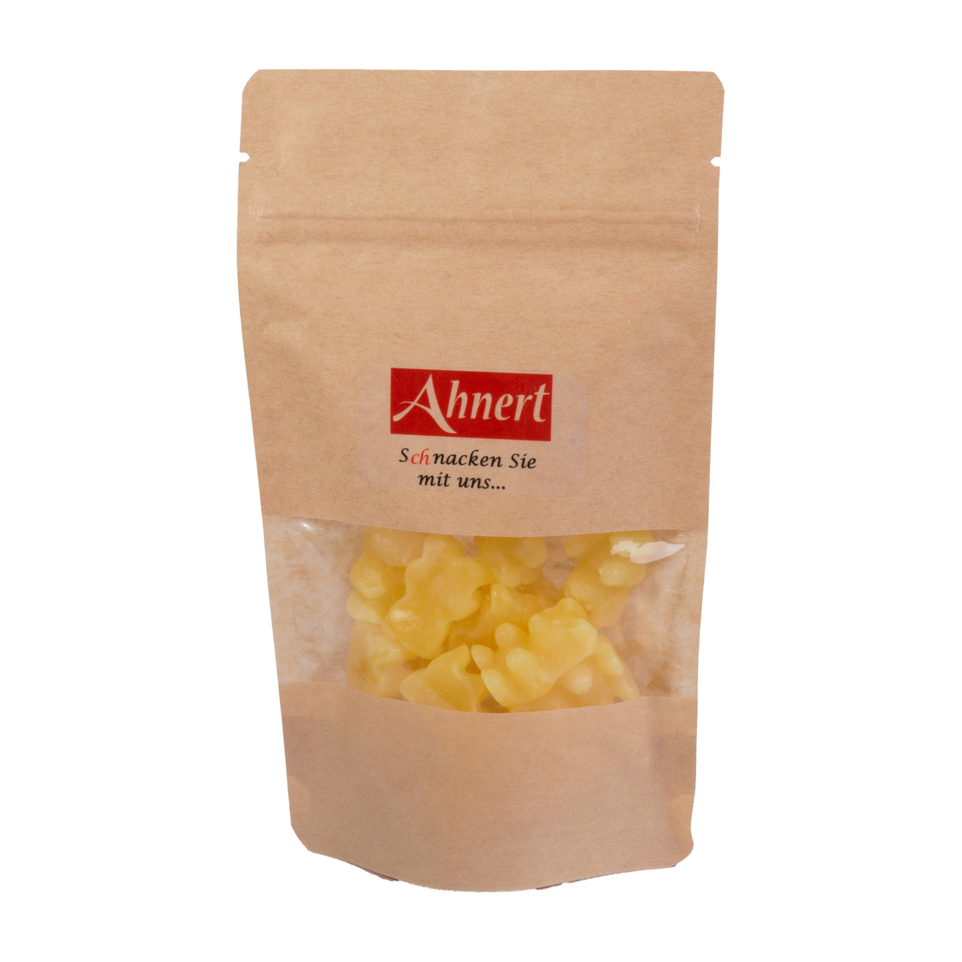 Ingwer Chili Bärchen Fruchtgummi im 80g Snackbag 
25 Beutel pro Karton