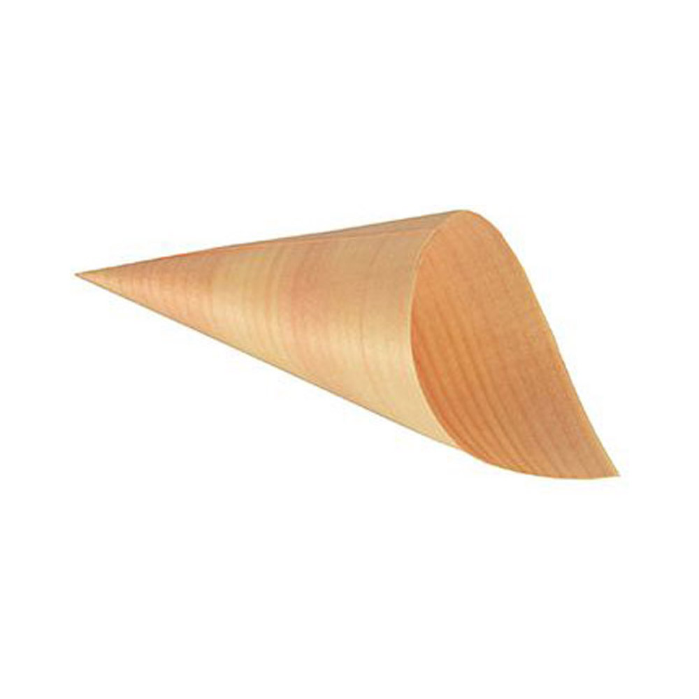 Spitztüten Holz ¨pure¨
Ø6,5 cm, hoch 12,5cm
50 Stück pro Einheit