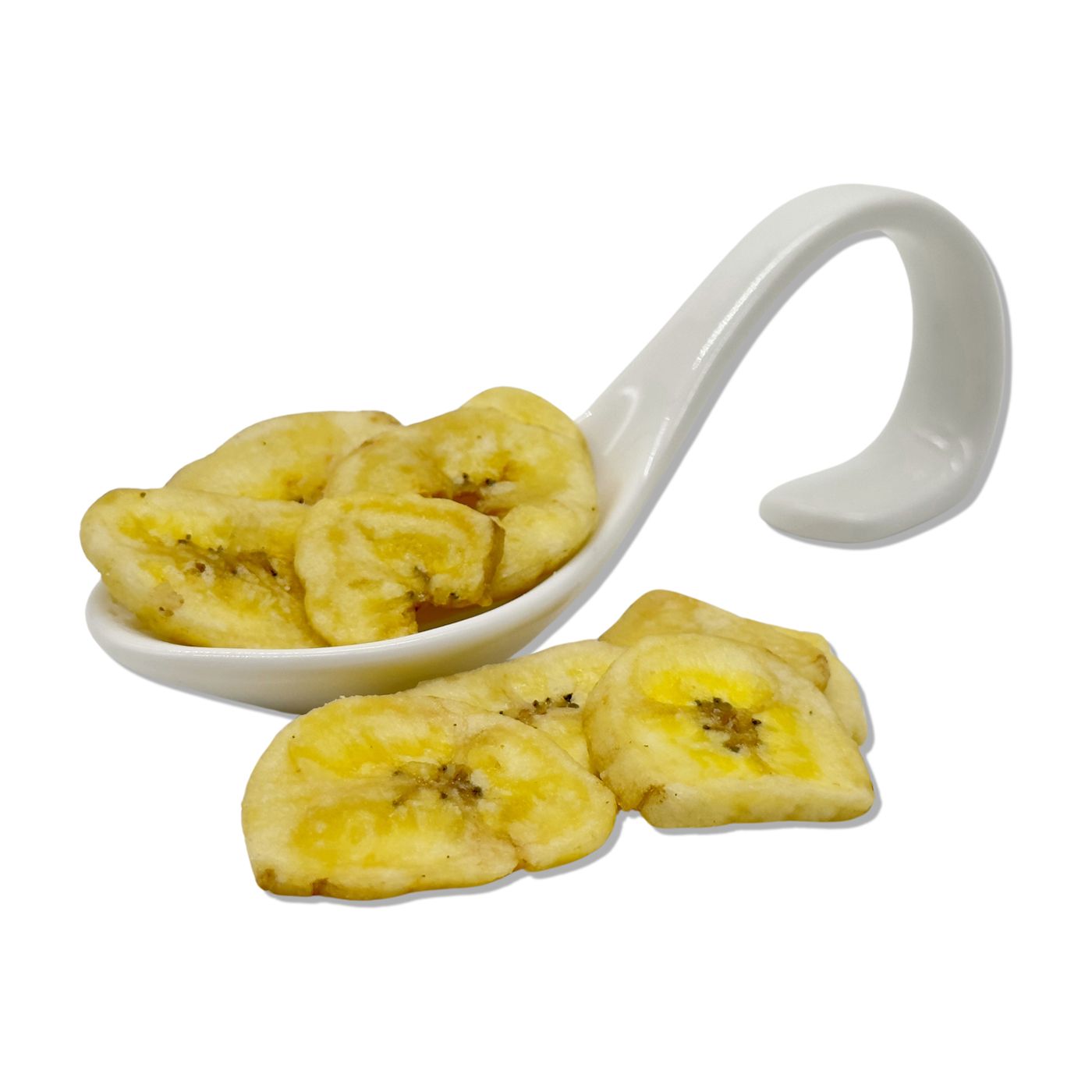 Bananenchips geröstet & gesüßt 2,5kg
in der Papiertüte, genäht