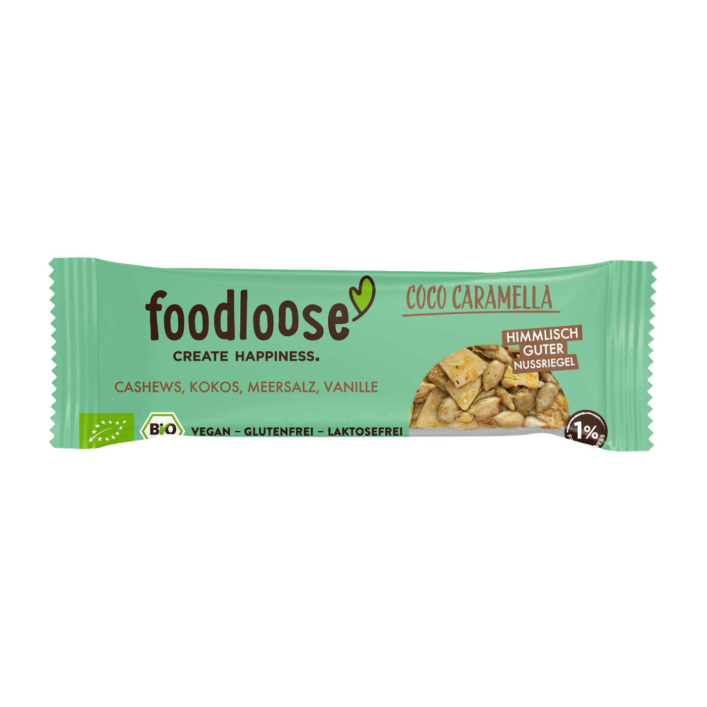 Foodloose Variety Pack Bio Nussriegel, vegan
24 Riegel  á 35g pro Karton