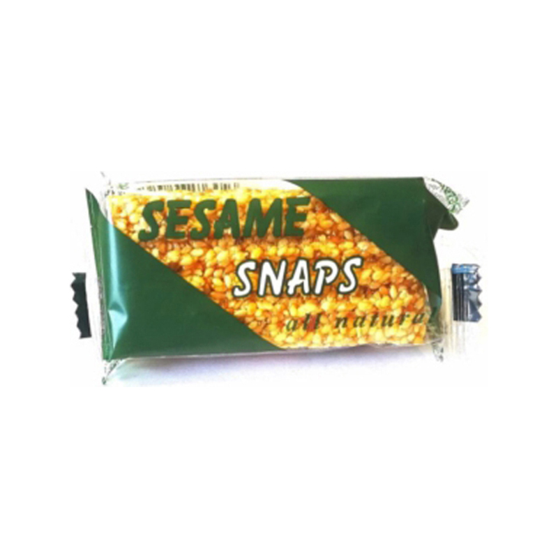 Sesam Snaps - 35g Riegel (drei Stück) - 24 Stück pro Karton