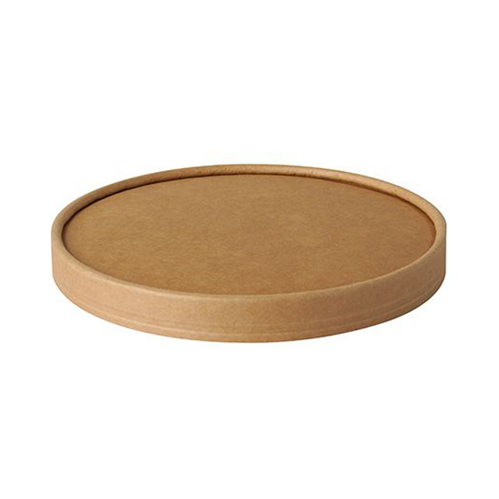 Deckel für Salatschale  aus Pappe, braun
passend zu 12902/12903
50 Deckel pro Pack/Gebinde