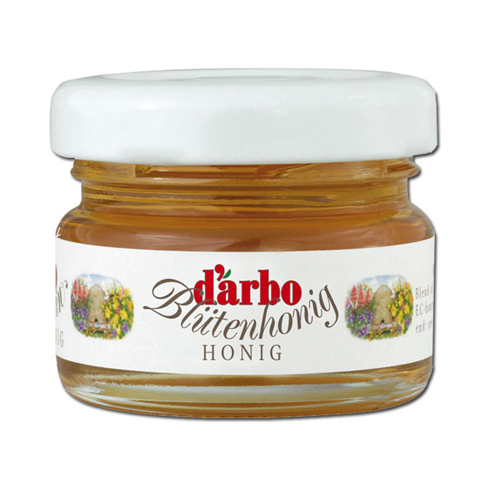 DARBO Honig klar Mini Glas
60x28g Gläser pro Karton