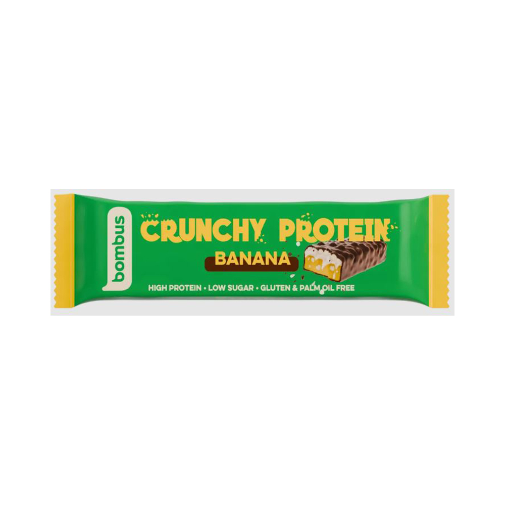 Bombus Crunchy Proteinriegel Banane
20 Riegel á 50g pro Karton