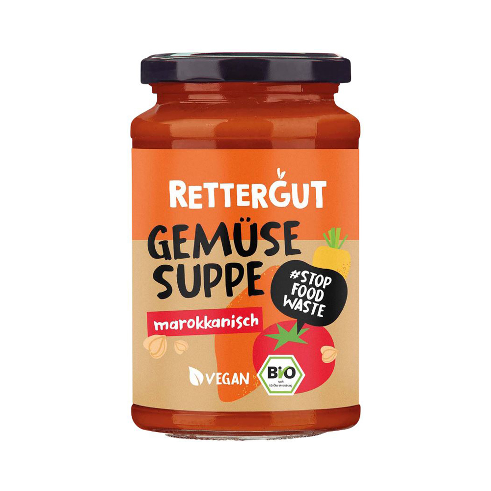 Bio Suppe Gemüse marokkanisch 375ml
Rettergut
6 Stück pro Karton
Nur auf Vorbestellung