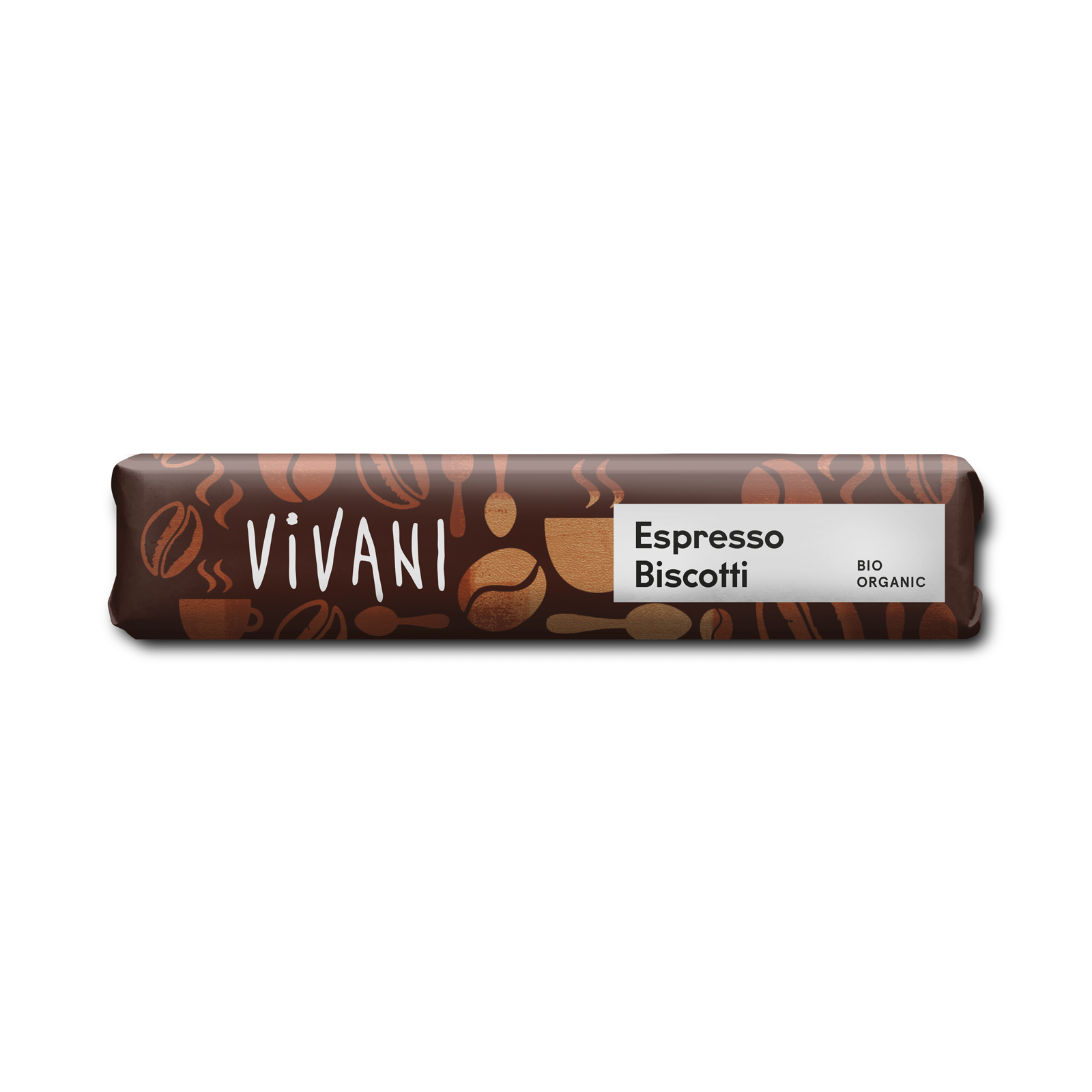 VIVANI Espresso Biscotti Schokoriegel 40g
BIO
18 Stück pro Karton