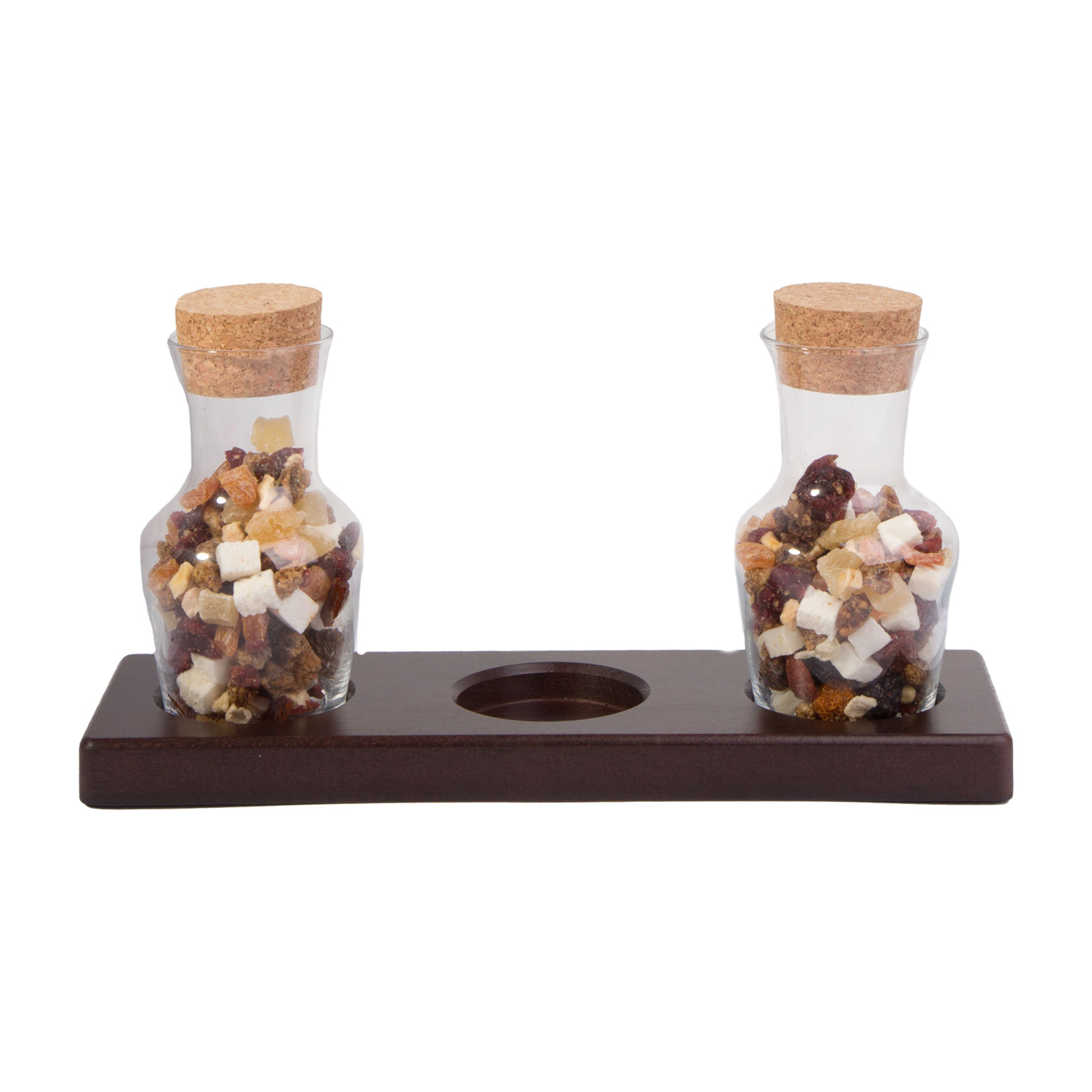 Holztableau für drei Glas-Karaffen
Wenge
25 cl Carafon !!!