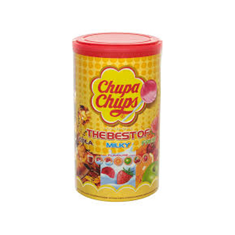 Chupa Chups Lollis - 100 Stück pro Dose (1200g) verschiedene Sorten (Best of)