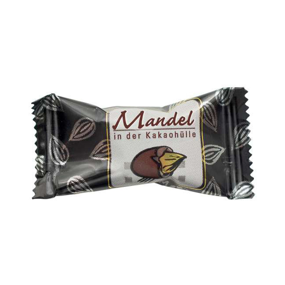 Mandel in Kakao einzeln verpackt
380 Stück pro Karton