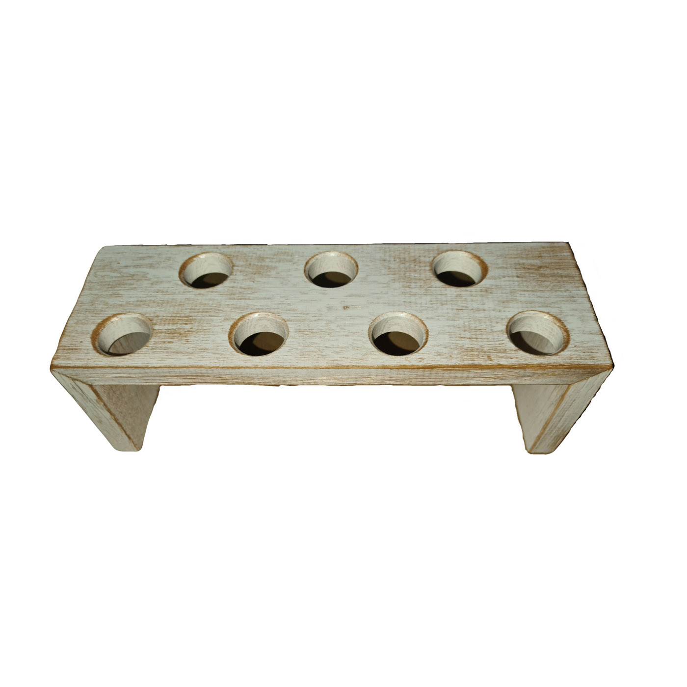Holzbrücke für Spitztüten
27,5cm x 9cm, Bohrausschnitt Ø 2,5cm
Farbe Vintage