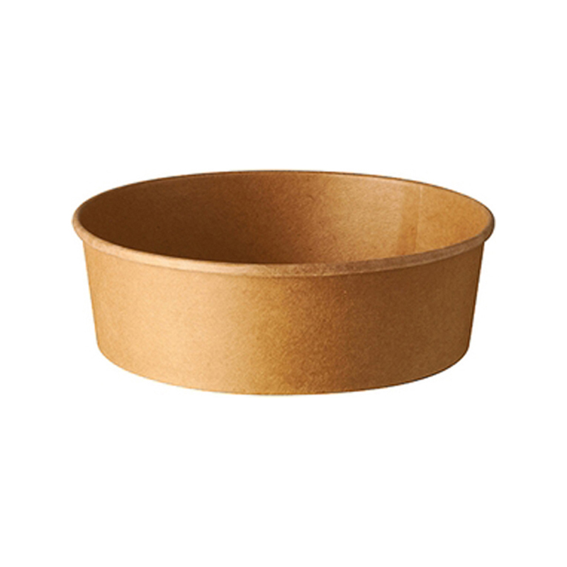 Salatschale niedrig 500 ml
Ø15 cmx4,6 cm braun, Pappe mit PLA-Beschichtung
passender Deckel 12904
50 Schalen pro Pack/Gebinde