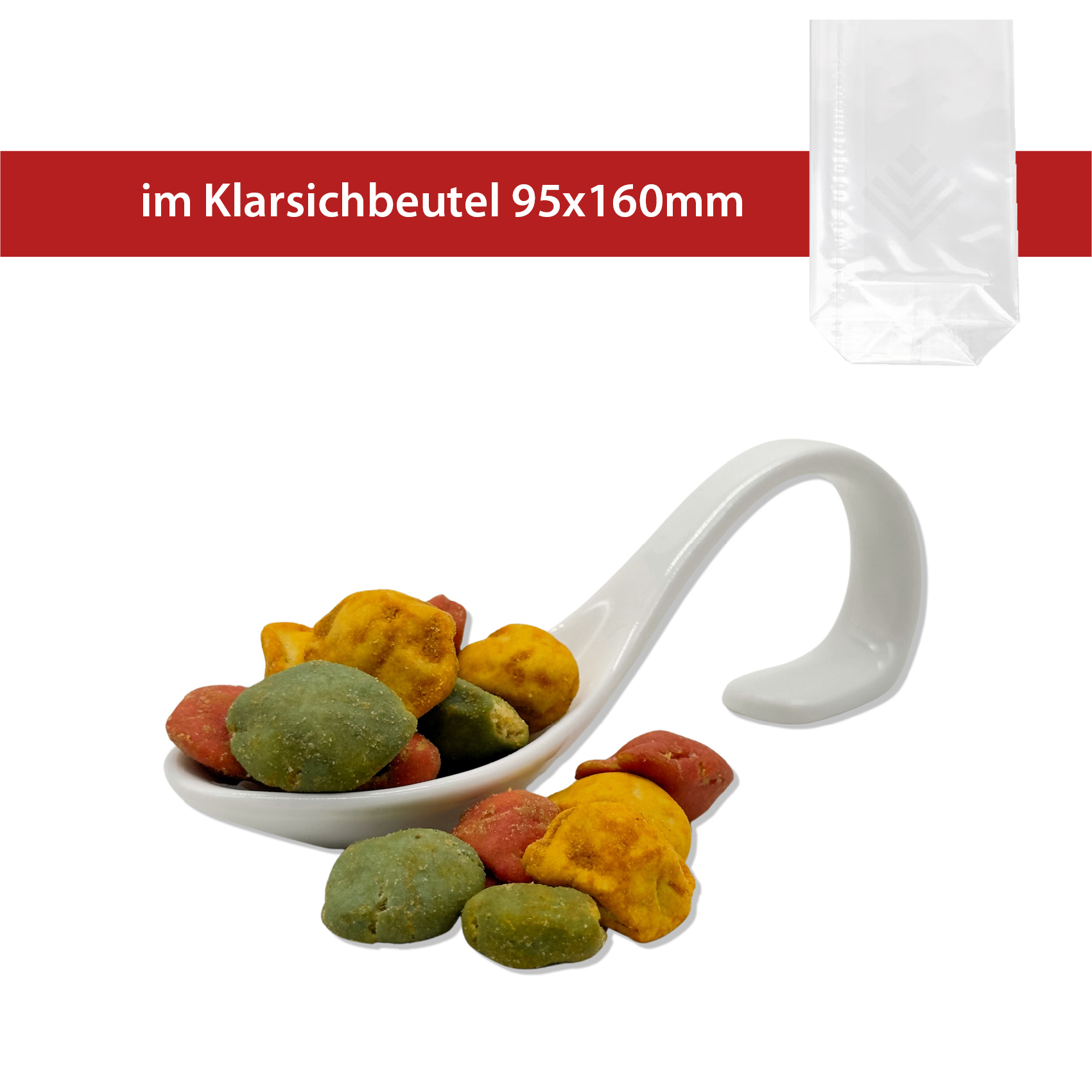 Ufo Mix 150g
Klarsicht-Beutel
25 Stück pro Karton
grüne & rote Wasabi-Erdnuss, BBQ-Teigmantel-Erdnuss